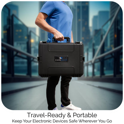 Hard Shell Case Compatible with Wacom Cintiq Pro 17 Drawing Tablet - Waterproof Tablet Travel Bag for Digital Art Gear with Custom Foam Protection
