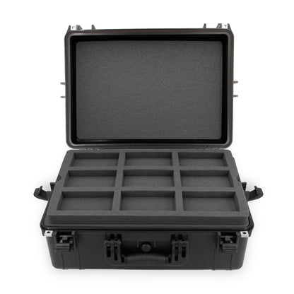 XL Graded Card Case Compatible with 160+ BGS PSA FGS Graded Sports Trading Cards, Waterproof Graded Slab Card Storage Box