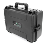 Casematix Waterproof Travel Case Fits Square Register POS System Stand and Accessories, Impact Resistant Foam