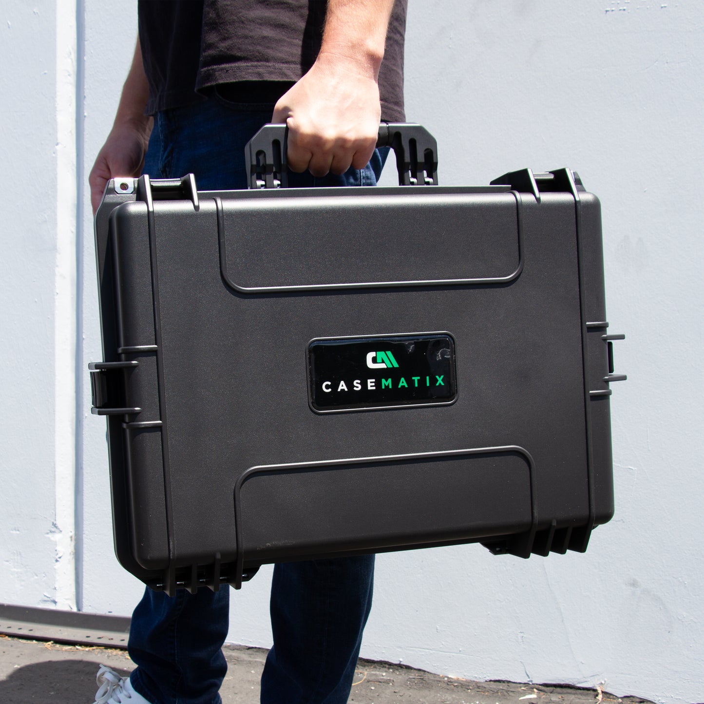 Custom Waterproof Case Compatible with Square Register POS System - Impact Resistant Foam Protection with Heavy Duty Latches & Padlock Holes