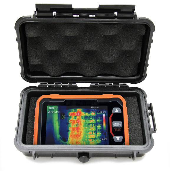 CASEMATIX Hard Case Compatible with Klein Tools TI290 Rechargeable Pro Thermal Imaging Camera and Klein Tools TI250 - Includes Carry Case Only