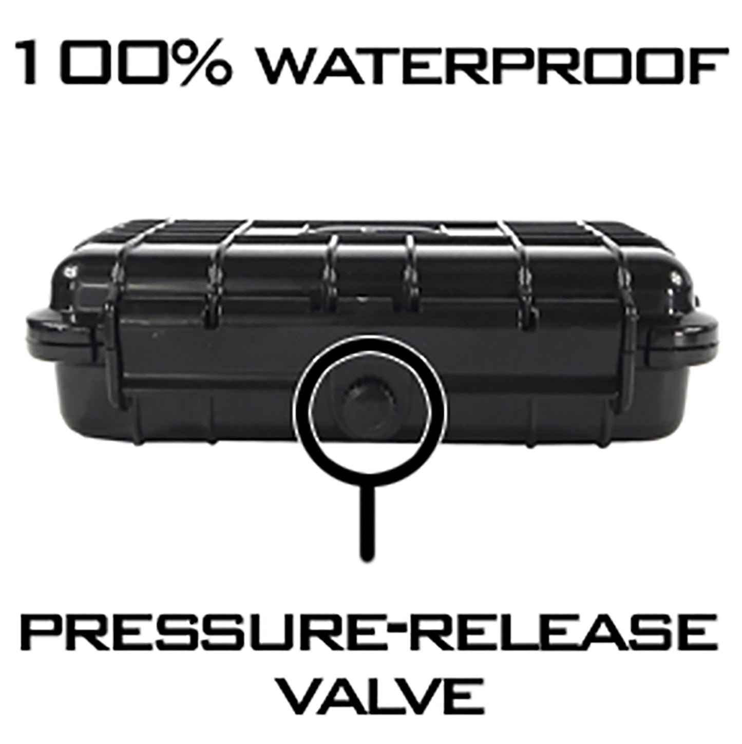 Waterproof Case Compatible with Garmin Varia RearVue 820 Bike Radar Tail Light – Crushproof Customizable Travel Case
