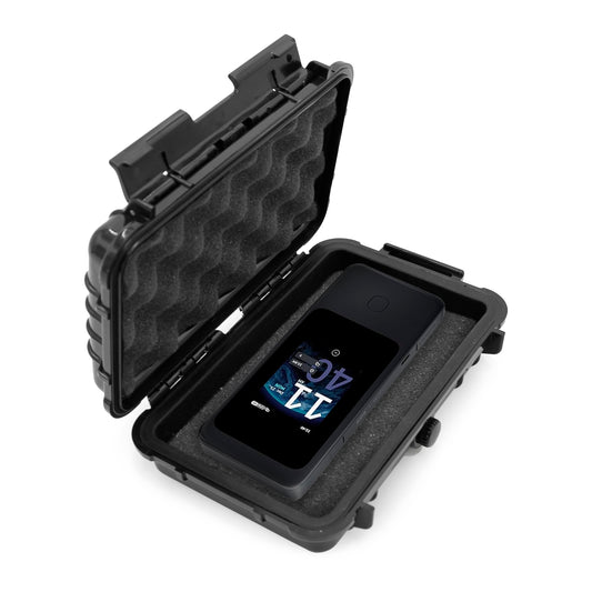WiFi Hotspot Carrying Case Compatible with GL.iNet MUDI 7 Hotspot Device – Waterproof Crushproof Travel Router Case for Portable WiFi 7 Travel Router