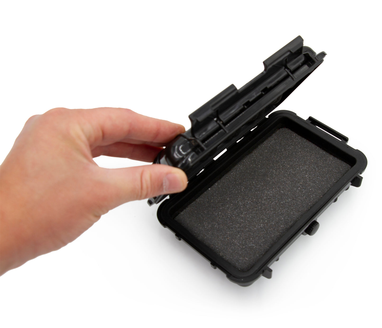 Hard Shell Carrying Case Compatible with FiiO CP13 Portable Cassette Player – Airtight, Impact-Resistant, Waterproof Storage with Padded Foam Interior