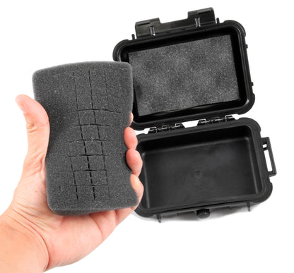 Waterproof Case Compatible with Garmin Varia RearVue 820 Bike Radar Tail Light – Crushproof Customizable Travel Case