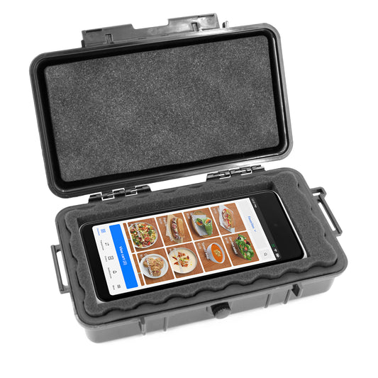 Hard Case Compatible with Square Handheld Credit Card Machine Point of Sale Card Reader, Durable Waterproof Travel Case for Portable POS Reader