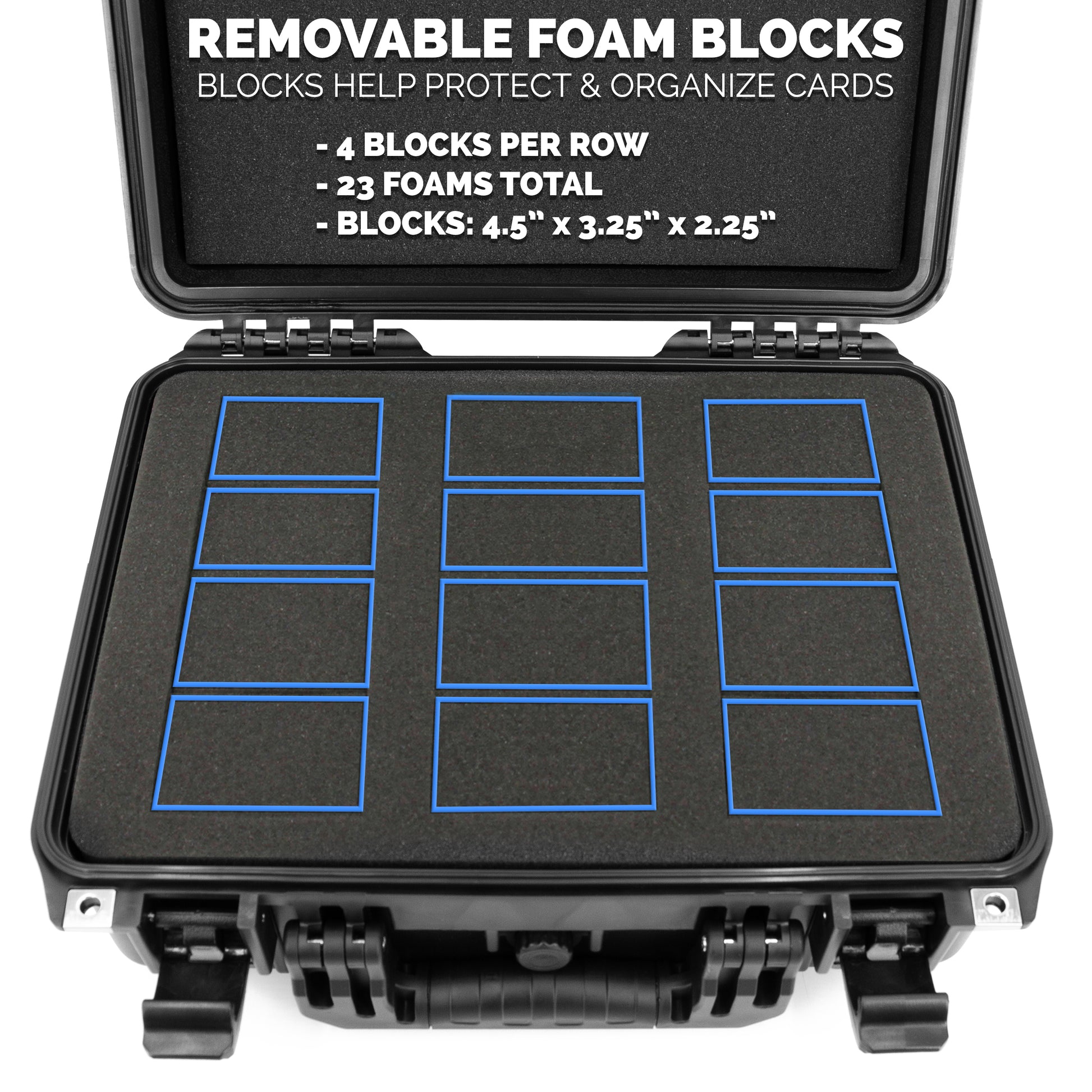 BGS PSA Card Storage Case | Holds 90 Graded Sports Cards CASEMATIX Cases BGS PSA Card Storage Case | Holds 90 Graded Sports Cards CASEMATIX Cases
