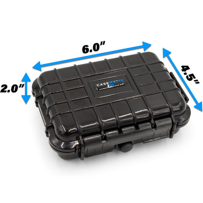 Waterproof Case Compatible with Garmin Varia RearVue 820 Bike Radar Tail Light – Crushproof Customizable Travel Case