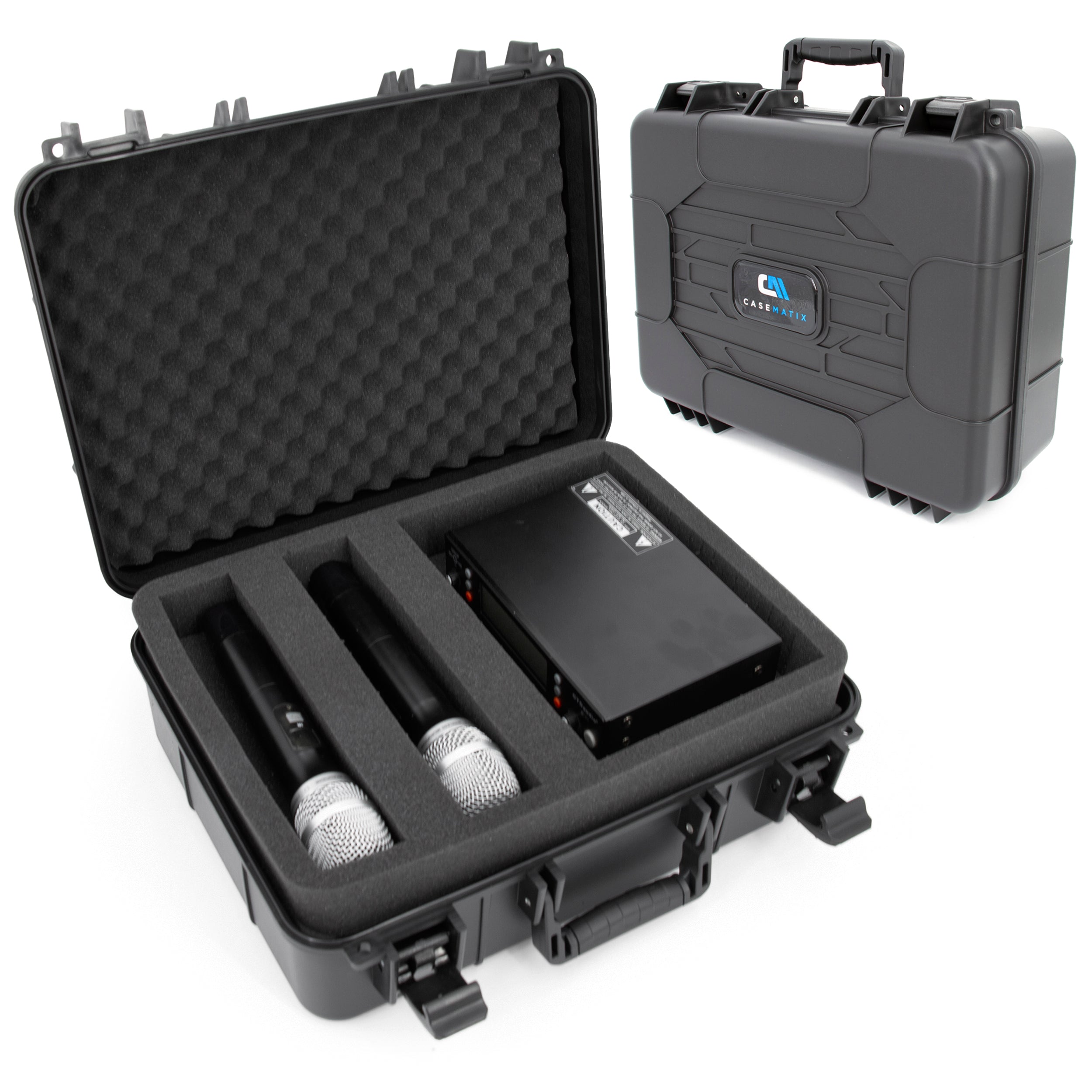 Professional Microphone Cases | Hard Shell Protection | Custom Foam ...