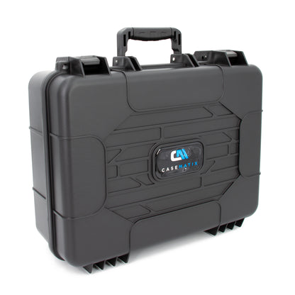 Hand Gun Case – TSA Approved Hard Pistol Case with Dual-Layer Pluck Foam, Secure Pistol Box for Multiple Pistols, Magazines & Firearm Accessories