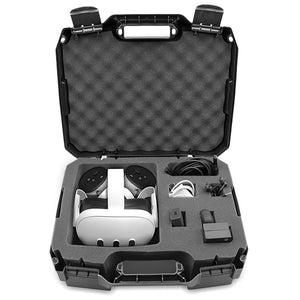 CASEMATIX Hard Shell Travel Case Compatible with Meta Quest 3S or
