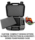 Xbox One X Travel Case - Hard Shell Carrying Case with Custom Foam for Console, Controller & Accessories