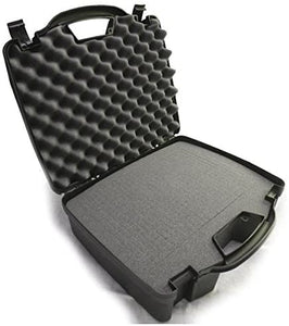 CASEMATIX Drum Kit Microphone Travel Case Compatible with Kick Bass Drum Mic, Snare Tom Mic, Overhead Mic, Clamps for CAD, Shure, Samson & More