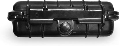 Waterproof Travel Case Compatible with 2 Ledger Nano S Crypto Hardware Wallets - IP67 Airtight Protection with Customizable Diced Foam