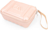 CASEMATIX Rose Gold Asthma Inhaler Case for Travel Fits Spacer , Mask and Accessories, Includes Case Only