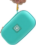 CASEMATIX Turquoise Inhaler Case for Travel, Includes Case Only