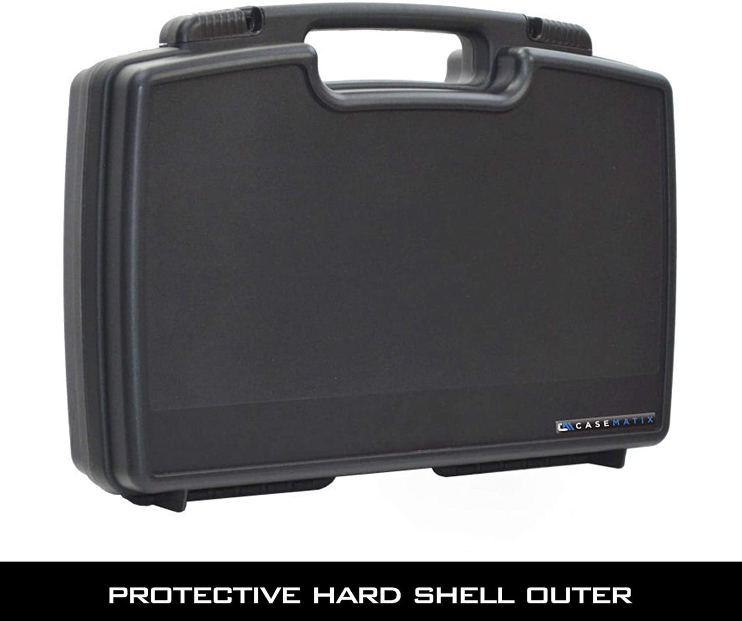 Travel Case Compatible with Zoom H8 Handy Recorder - Hard Shell Carrier for Audio Recorder and Accessories with Customizable Foam Interior