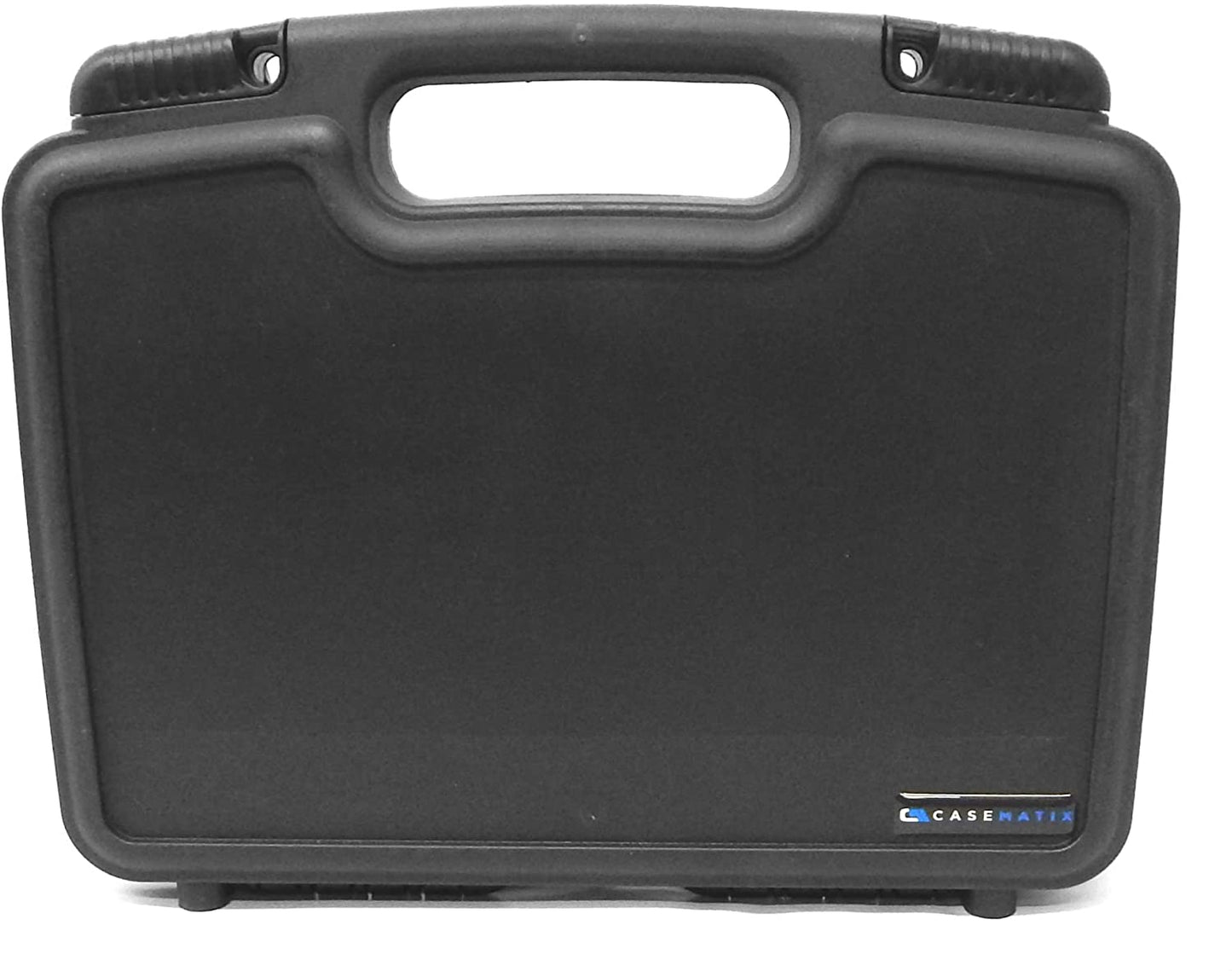 12" Customizable Foam Case for Portable Electronics - Hard Carrying Case with Impact-Absorbing Pre-Diced Foam Interior