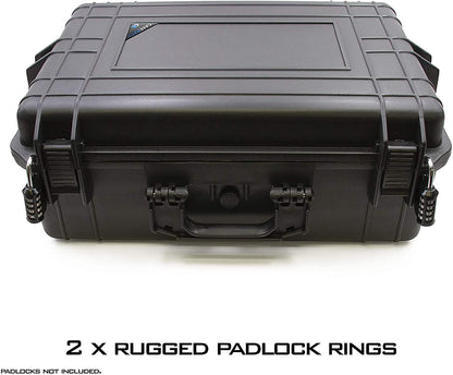 Hard Carrying Case Compatible with DJI FPV Combo Drone and Accessories – Includes Drone Waterproof Hard Case with Foam Only