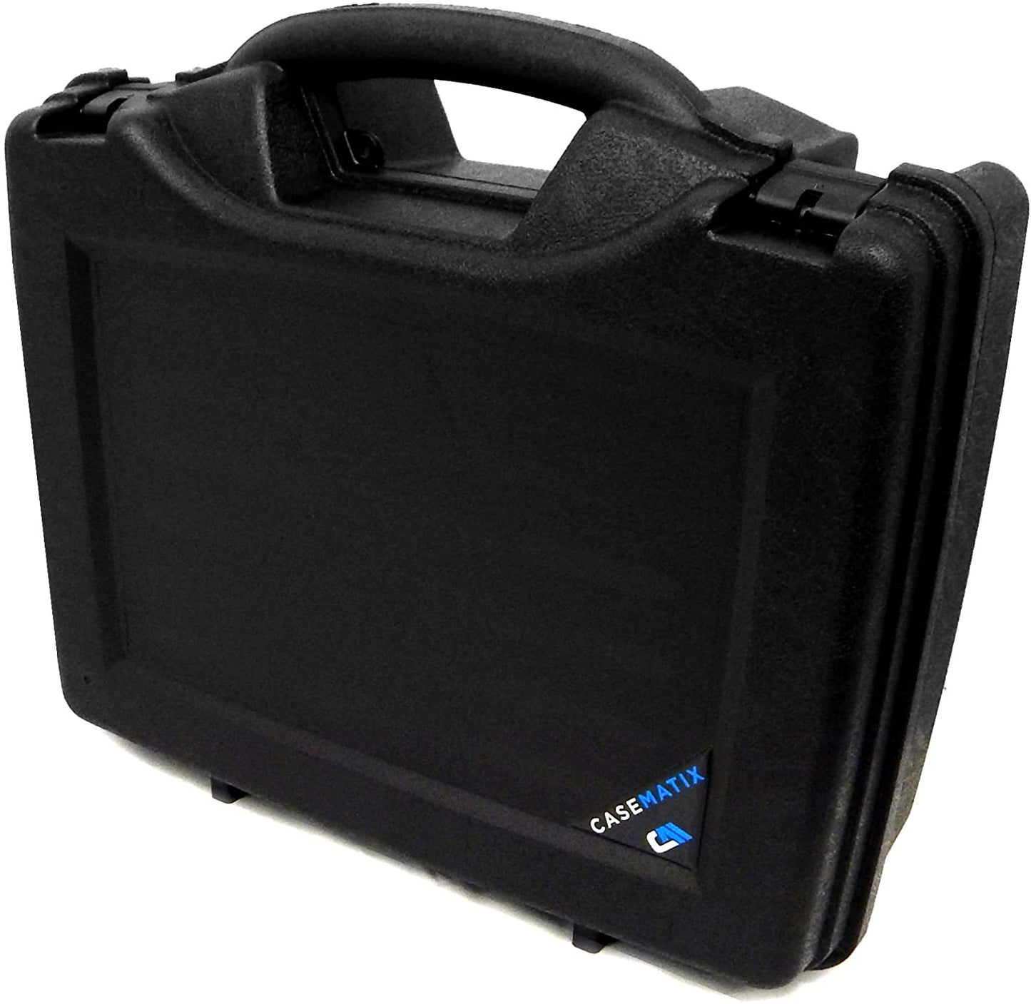 Hard Shell Wireless Microphone Case with Customizable Foam Compatible with Sennheiser, Shure, Audio Technica, Nady, VocoPro, AKG Systems