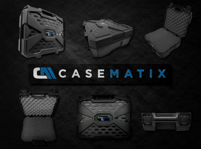 USB Microphone Hard Case Compatible with HyperX QuadCast/Blue Yeti X/Razer Seiren X - Hard Shell Protection with Tri-Layer Customizable Foam