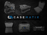CASEMATIX USB Microphone Hard Case Fits HyperX QuadCast, Blue Yeti X Computer Mic, Razer Seiren X, Samson G-Track Pro and Recording/Gaming Accessories