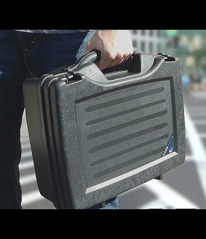 Wireless Microphone Case Compatible with Shure, AKG, Sennheiser, GTD, Innopow, Fifine and More Mic Receivers and Transmitters in Customizable Foam