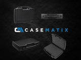 CASEMATIX Mini Drone and Accessory Travel Case Compatible with Parrot Airborne Night or Cargo MiniDrone with Hull Bumpers, Charger, Battery and More