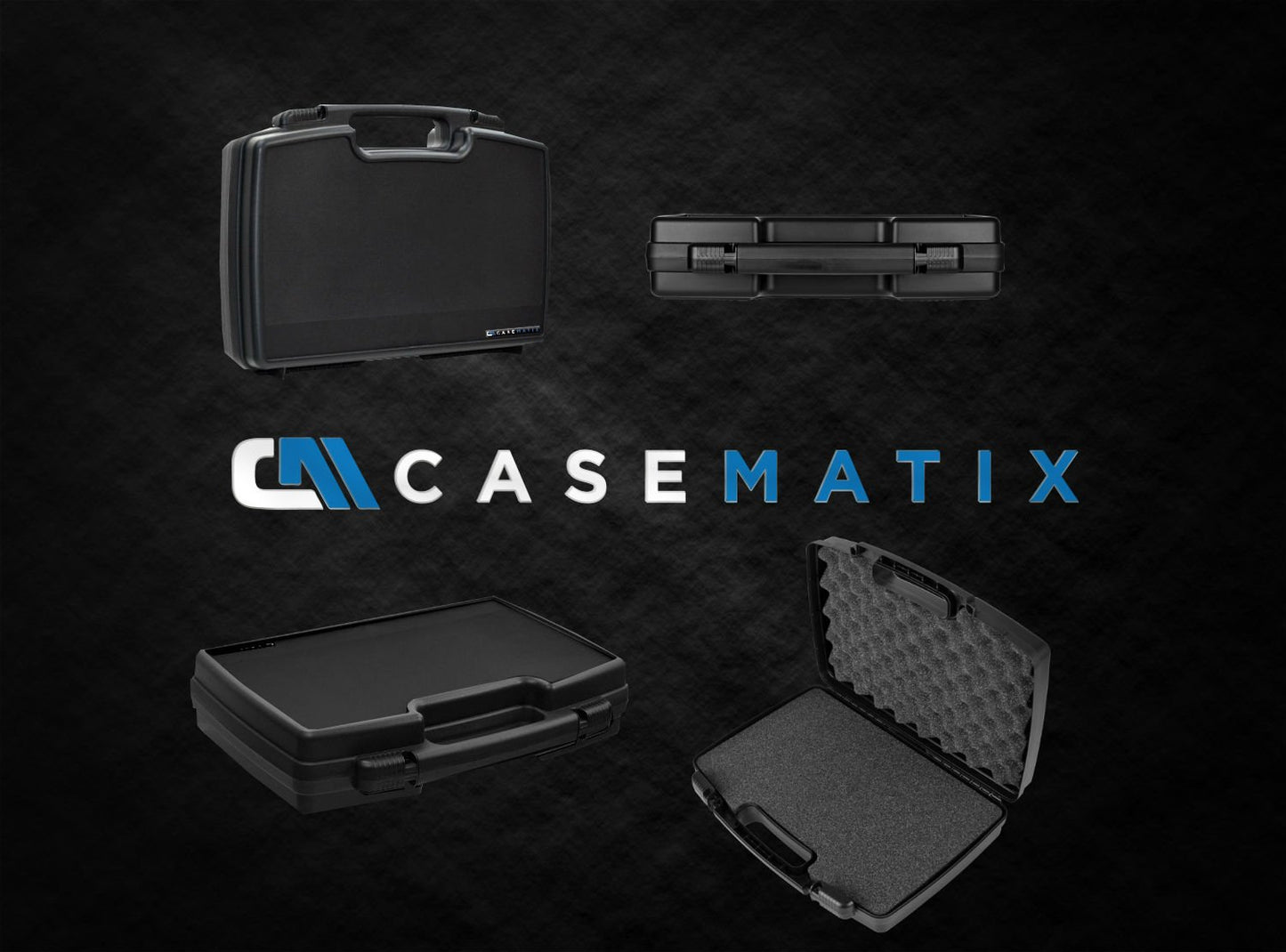 Hard Shell Minidrone Case Compatible with Parrot Mambo Drone -  Tri-Layer Customizable Foam & Flypad Controller Storage - Case Only