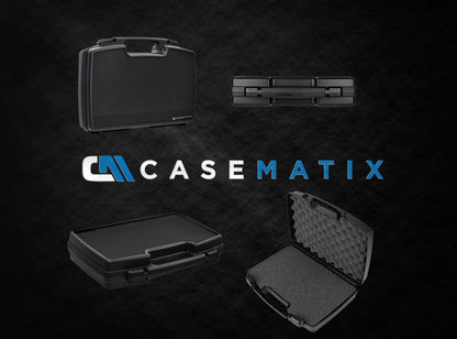 Hard Shell Minidrone Case Compatible with Parrot Mambo Drone -  Tri-Layer Customizable Foam & Flypad Controller Storage - Case Only