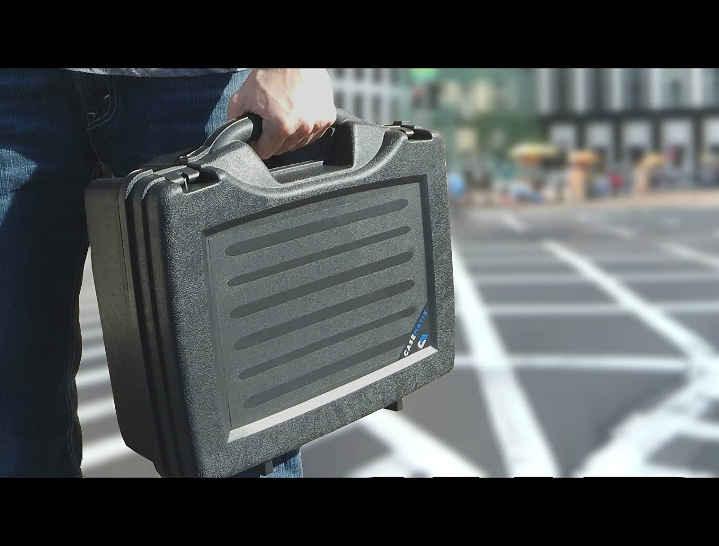 Travel Studio Hard Case Compatible with Alesis Sr18 or Sr16 Drum Machines, 25 Key Mini Akai Professional Mpk Midi or IK iRig Keys 2 Mini
