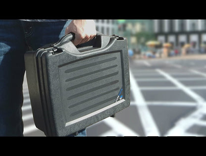 Travel Studio Hard Case Compatible with Alesis Sr18 or Sr16 Drum Machines, 25 Key Mini Akai Professional Mpk Midi or IK iRig Keys 2 Mini