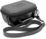 CASEMATIX Carry Case Compatible with HTC Vive Flow VR Glasses Hands-on Headset and Charge Cable - Case Only with Handle and Shoulder Strap