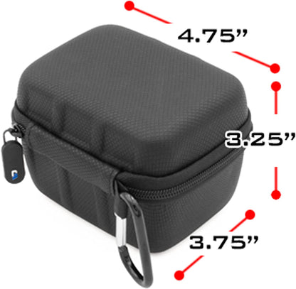 Carry Case Compatible with Zoom F3 Field Recorder Portable 2-Input Track Recorder - Carrying Case Only with Carabiner