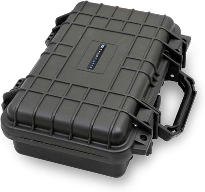 12" Microphone Case for Rode Procaster, Behringer Mic, MXL Microphones, Nady, Shure and More Broadcast Vocal Podcasting Mics up to 9"