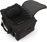 CASEMATIX Helmet Bag Fits Up to Two Roadbike Helmets, Cycling Gloves, Spare Tubes, Bike Pumps and Other Bicycle Accessories in Impact Absorbing Foam