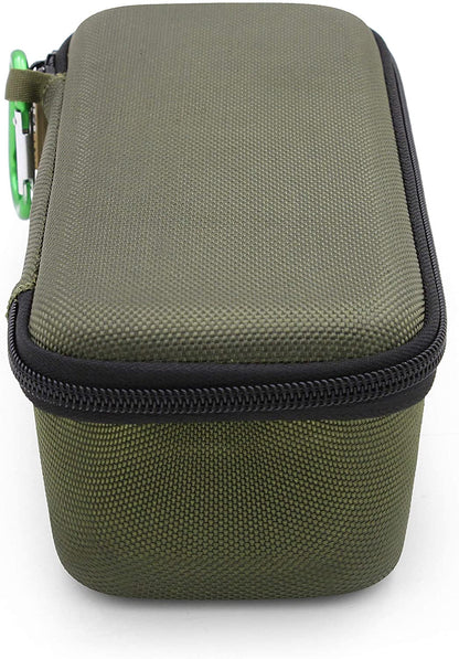 CASEMATIX Travel Size Scope Hard Case for Slopehill Monocular Telescope Mt-001, Simitten Professional 12x42, Exposure Optics and More- Green Case Only