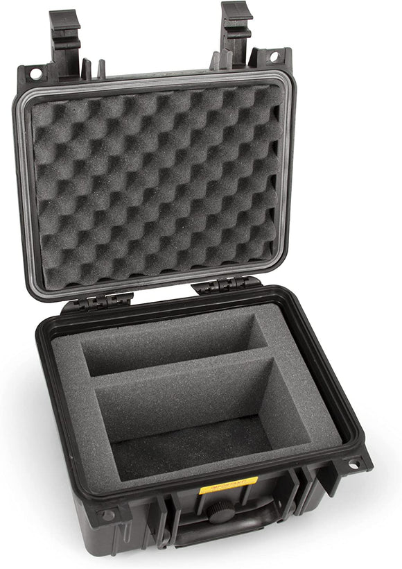 CASEMATIX Portable Printer Carry Case Compatible with HP Officejet 250  Wireless Mobile Printer, Ink Cartridges and Power Cable