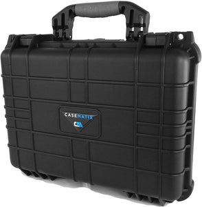 CASEMATIX 16" Waterproof DSLR Video Camera Bag Case Fits Nikon SLR Camera D3400, D3500, D850, D750, D7500, D5600, D5500, D500, D750