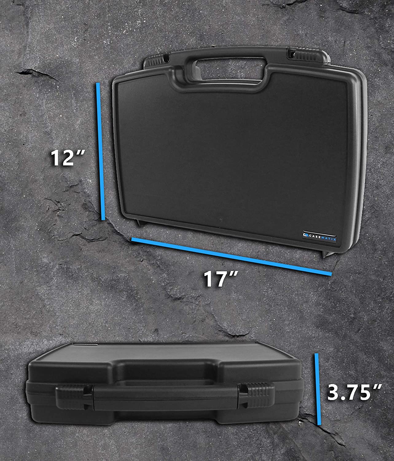 Barber Case Travel Organizer and Stylist Barber Bag for Clipper, Buzzer, Trimmer & Supplies - Fits Oster Classic 76, Andis Cordless and More