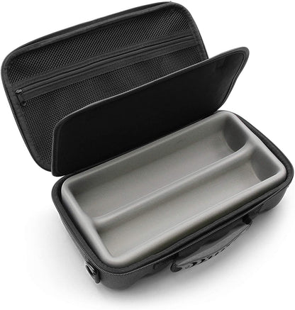 Two Wireless Microphone Case Compatible with Wireless Mic System Handheld Microphones Sennhesier, Shure and More with Shoulder Strap