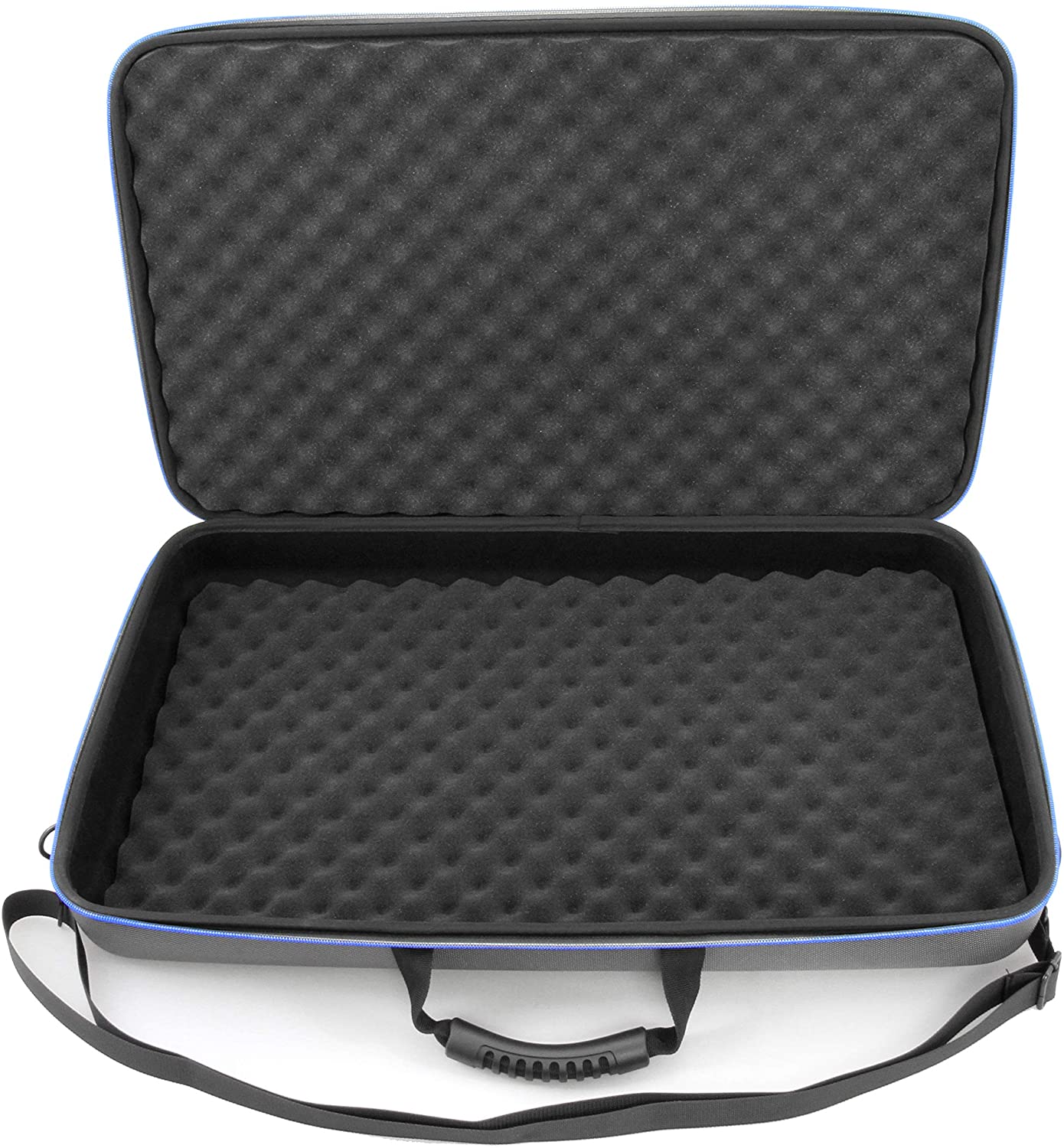 Graphics Tablet Case Compatible with Huion Kamvas 20/22 Plus Drawing Tablet - Hard Shell EVA Protection with Convoluted Foam and Shoulder Strap