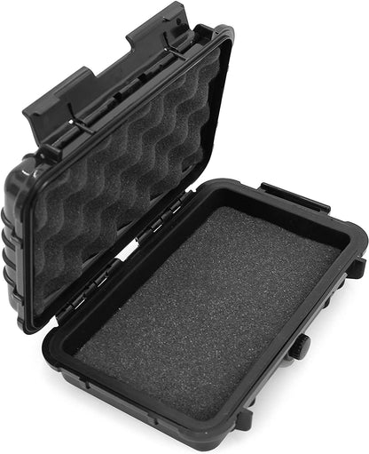 Graded Card Storage Box Sports Trading Card Case Compatible With up To 5 PSA Card Graded Sports Card Slabs - Airtight, Waterproof Protection