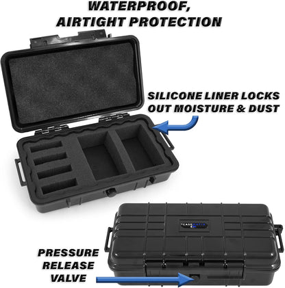 Coin Holder Case Fits 30+ Coin Case Capsules for Silver Dollar, American Silver Eagle and More Coin Collection Supplies up to 52mm