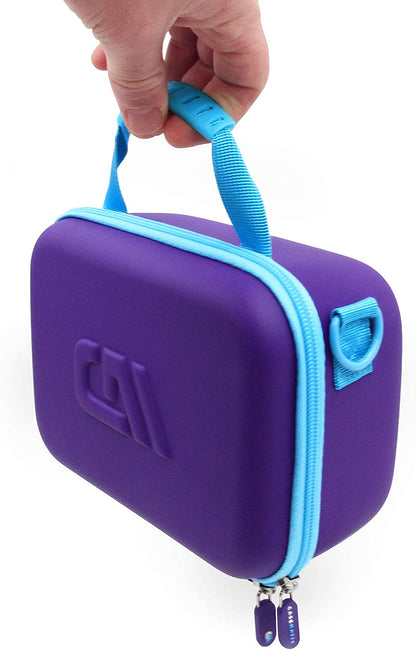 Nail Polish Organizer Case with 20 Nail Polish Holder Foam Slots - Includes Nail Polish Case with Padded Foam and Shoulder Carry Strap Only