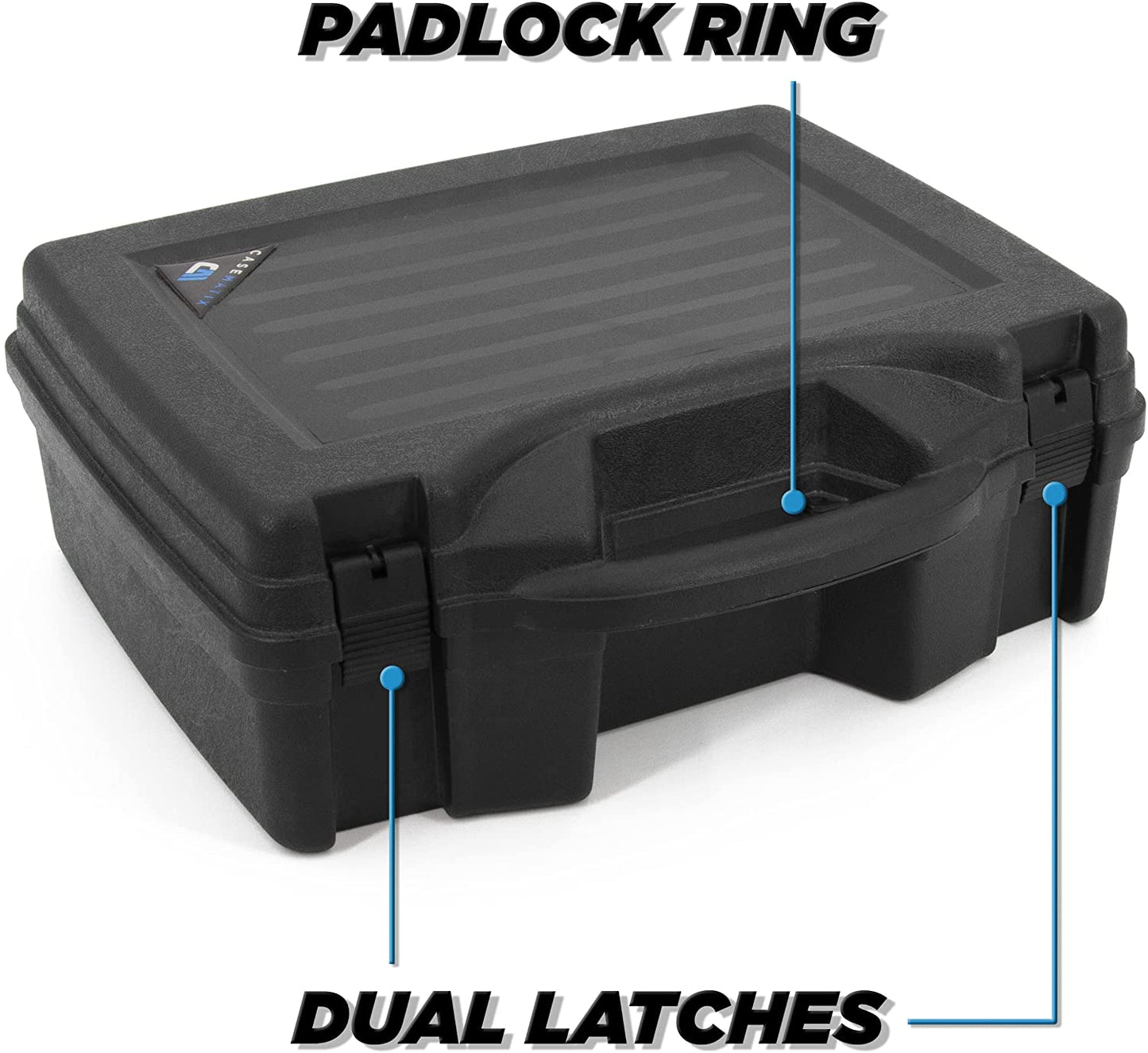 Trading Card Case and Card Game Organizer for 3200 Cards - 16" Hard Shell Card Case Holder for Trading Cards with 40 Dividers