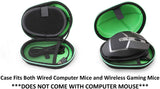 CASEMATIX Gamer Mouse Case Fits G502 Proteus Spectrum, G502 Proteus Core, G602, G703, G603, G600 MMO G PRO Hero and More Wired or Wireless Gaming Mice