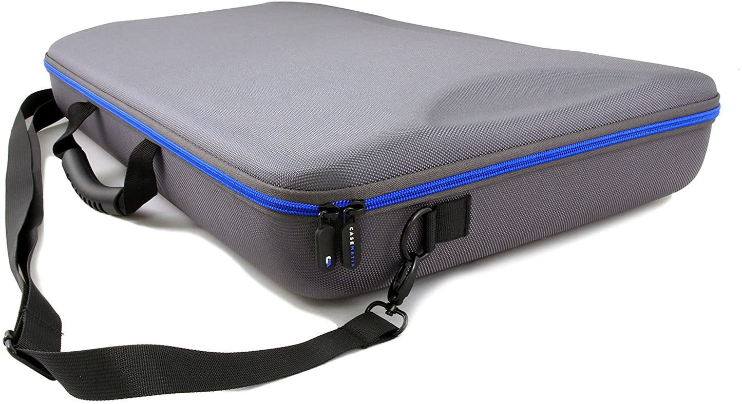 Graphics Tablet Case Compatible with Huion Kamvas 20/22 Plus Drawing Tablet - Hard Shell EVA Protection with Convoluted Foam and Shoulder Strap