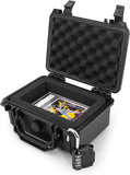 CASEMATIX Graded Card Carrying Case - Storage Box Trading Card Case Compatible With 9 BGS PSA Graded Sports Card Slabs and More Graded Card Sleeves