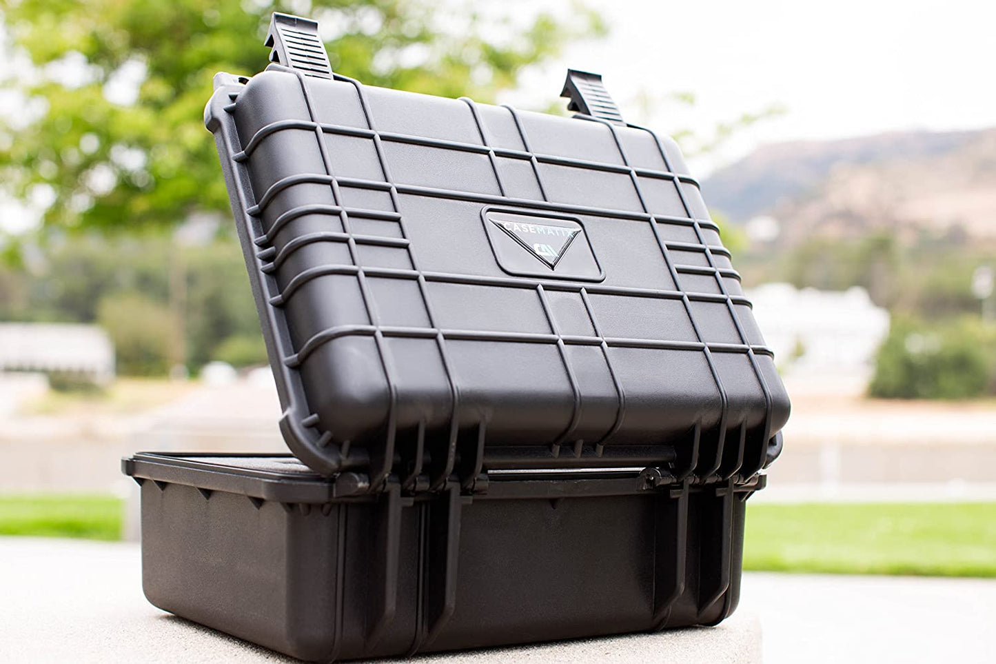 Waterproof Travel Case Compatible with Polaroid Lab Printer and Accessories - Hard Shell Case with Customizable Foam and Carry Handle